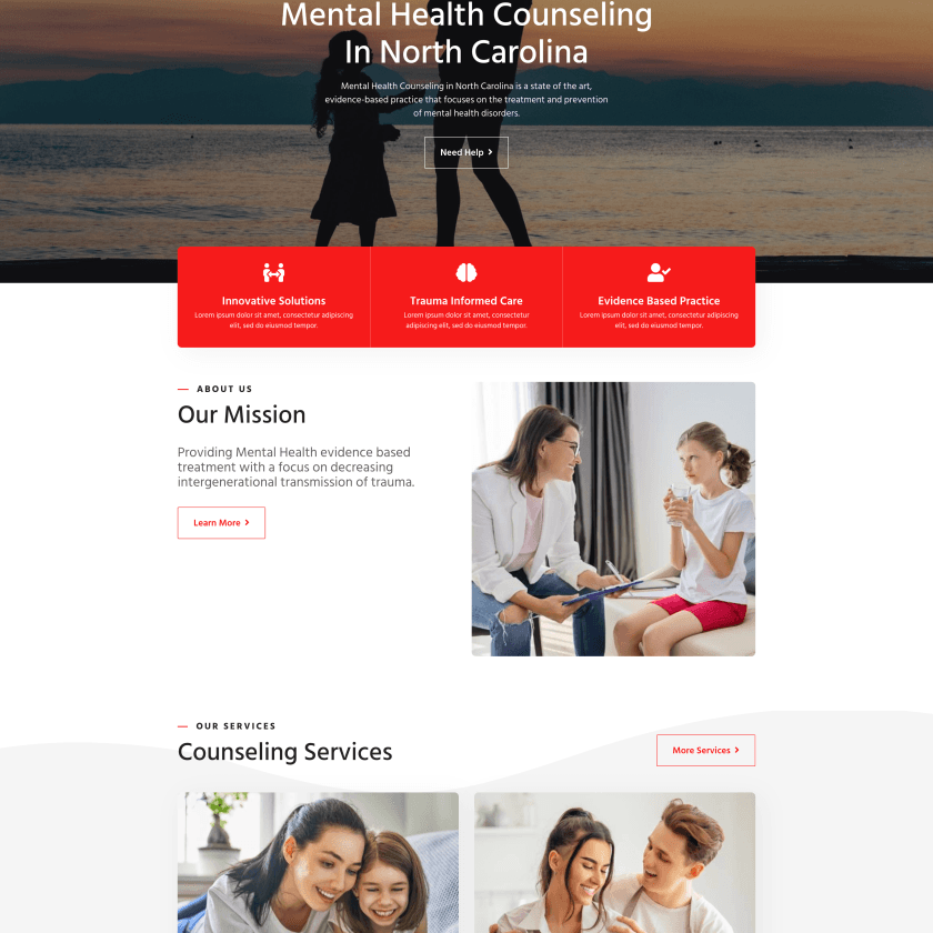 Families Strides — SEO Services, Website Design